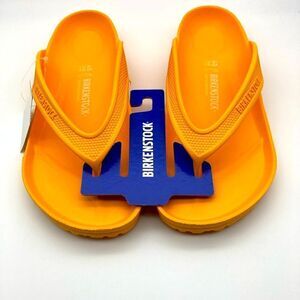 NWT Birkenstock Honolulu Orange Sandals Size 40/260 Germany